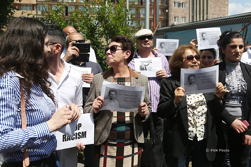 I am Garo: Armenians march in support of Turkey's Armenian MP Garo Paylan