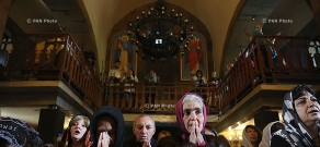 Gospel Zoravor brought to Zoravor Surp Astvatsatsin Church to Matenadaran