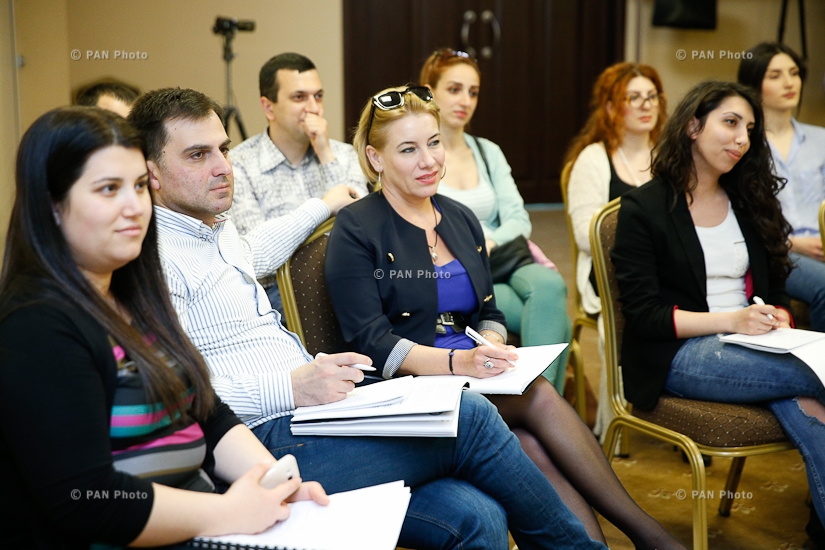 Ведущие международные бизнес-тренеры Ирина и Егор Каропа в Ереване провели тренинг по Эннеаграмме