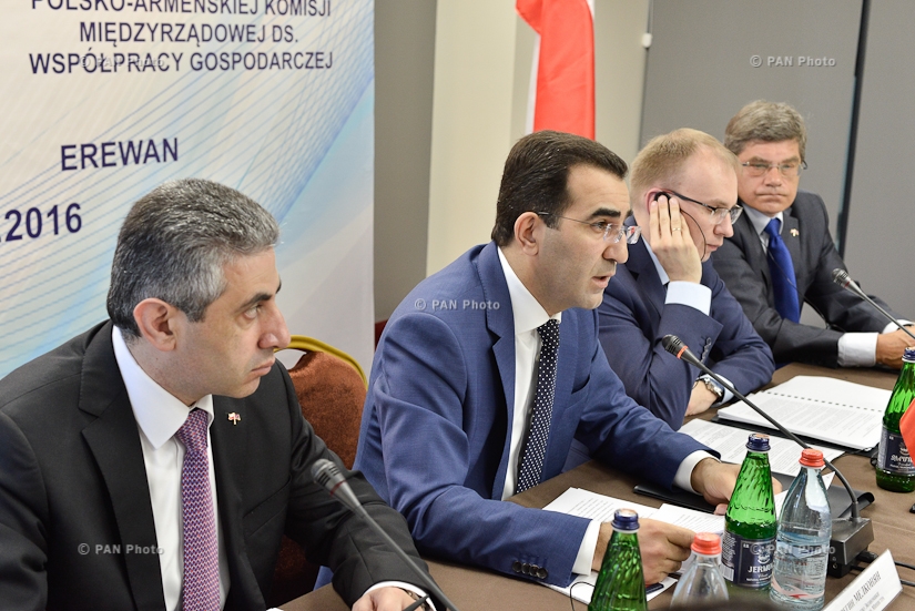 Пятое заседание межправительственной комиссии по армяно-польскому экономическому сотрудничеству