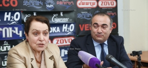 Пресс-конференция председателя НПО «Против правового произвола» Ларисы Алавердян и депутата парламентской фракции 