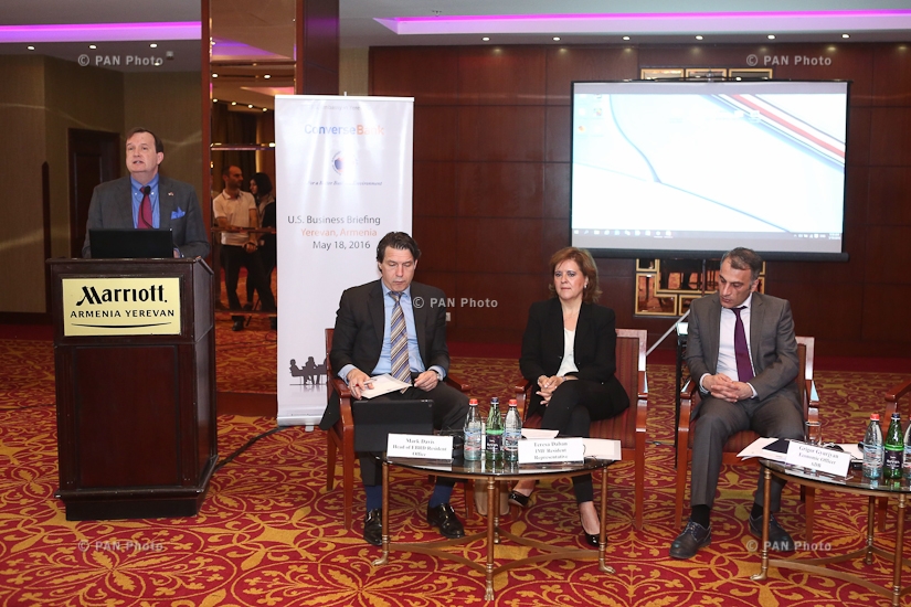  Конференция на тему «Бизнес брифинг США: Армения»