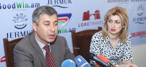 Пресс-конференция председателя комиссии по внешним отношениям АНК Владимира Карапетяна