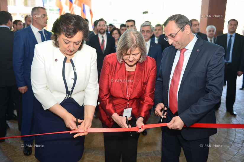 «Նոր հեռանկարներ սիրիահայերի համար» ցուցահանդեսի բացման արարողությունը