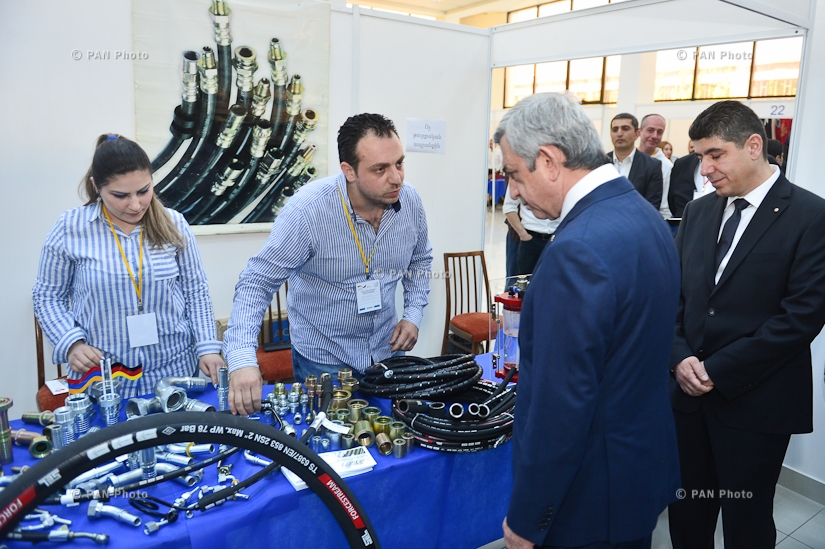«Նոր հեռանկարներ սիրիահայերի համար» ցուցահանդեսի բացման արարողությունը