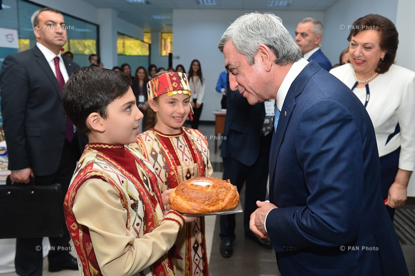 «Նոր հեռանկարներ սիրիահայերի համար» ցուցահանդեսի բացման արարողությունը
