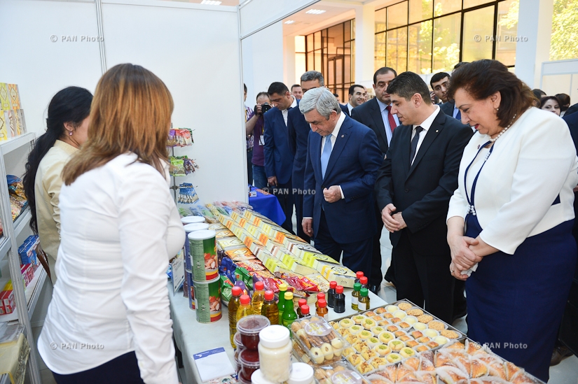 «Նոր հեռանկարներ սիրիահայերի համար» ցուցահանդեսի բացման արարողությունը