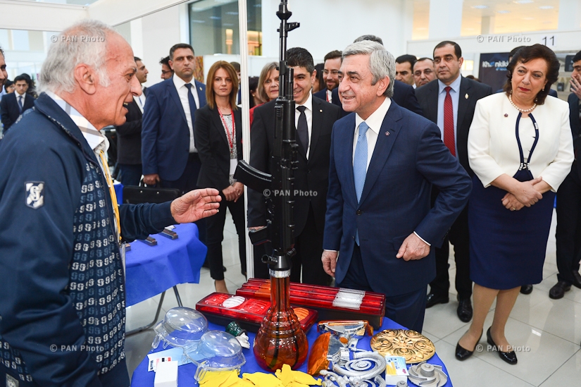 «Նոր հեռանկարներ սիրիահայերի համար» ցուցահանդեսի բացման արարողությունը