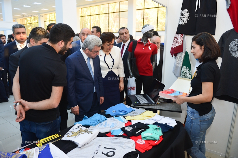 «Նոր հեռանկարներ սիրիահայերի համար» ցուցահանդեսի բացման արարողությունը