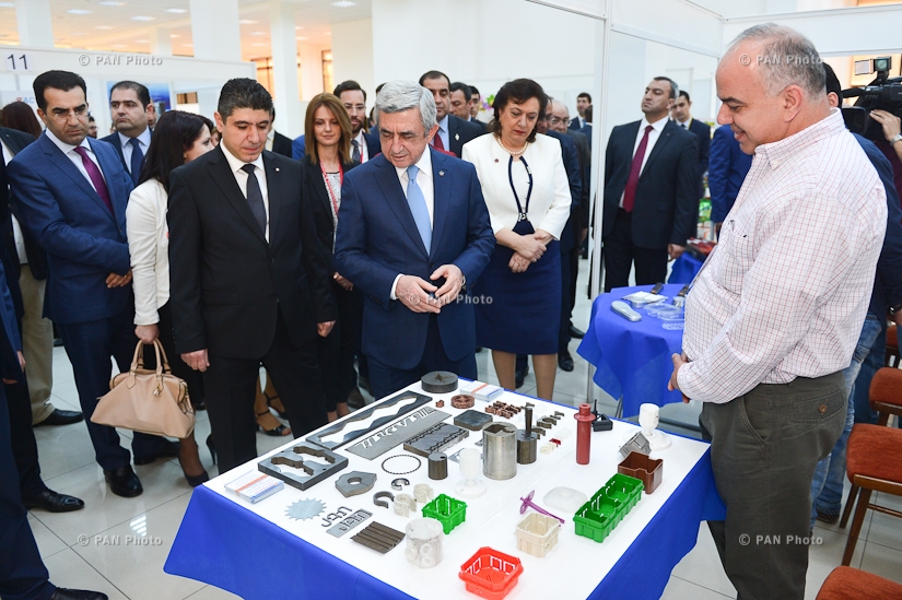 «Նոր հեռանկարներ սիրիահայերի համար» ցուցահանդեսի բացման արարողությունը