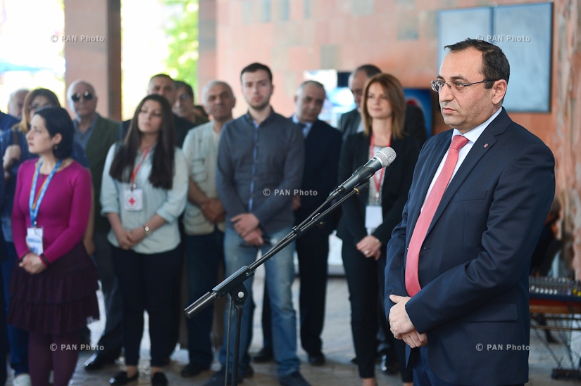 «Նոր հեռանկարներ սիրիահայերի համար» ցուցահանդեսի բացման արարողությունը