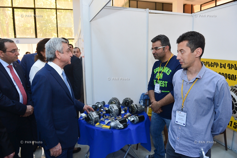 «Նոր հեռանկարներ սիրիահայերի համար» ցուցահանդեսի բացման արարողությունը