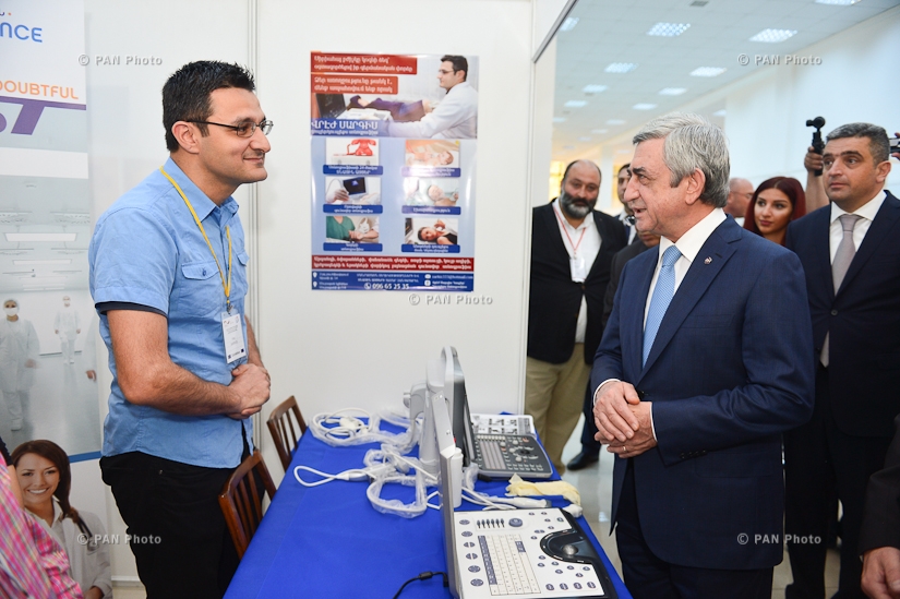«Նոր հեռանկարներ սիրիահայերի համար» ցուցահանդեսի բացման արարողությունը