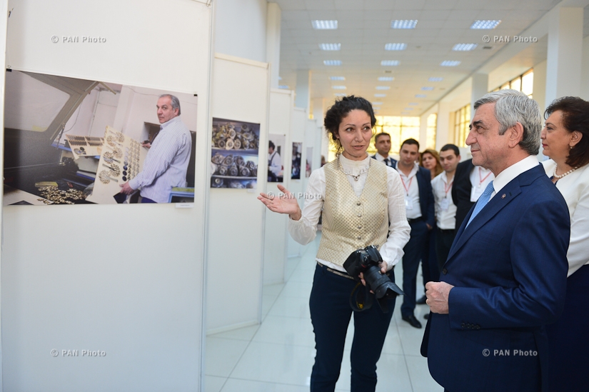 «Նոր հեռանկարներ սիրիահայերի համար» ցուցահանդեսի բացման արարողությունը