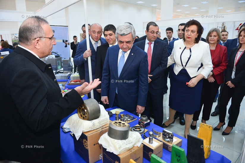 «Նոր հեռանկարներ սիրիահայերի համար» ցուցահանդեսի բացման արարողությունը