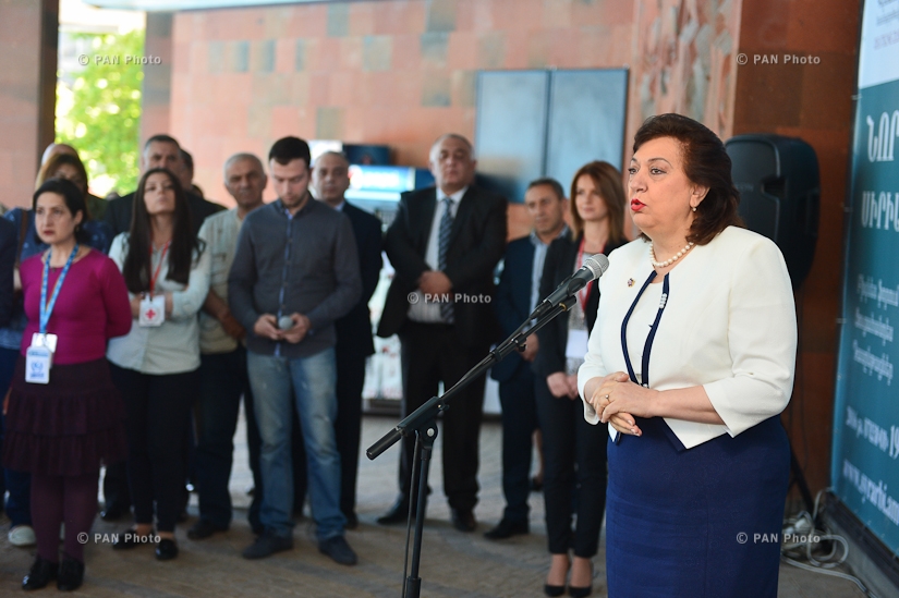 «Նոր հեռանկարներ սիրիահայերի համար» ցուցահանդեսի բացման արարողությունը