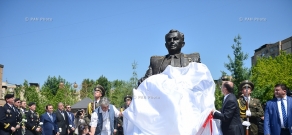 В Ереване открыли памятник Герою Советского Союза, маршалу Амазаспу Бабаджаняну