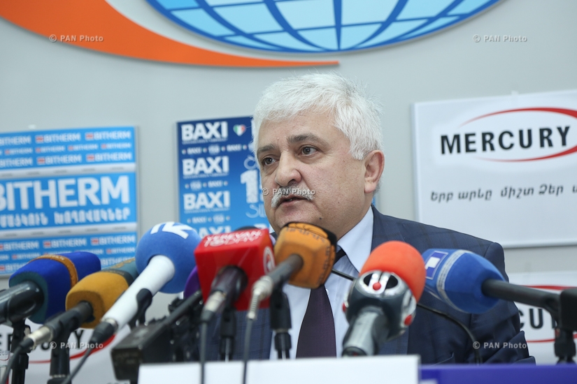 Пресс-конференция председателя центра оценки и тестирования Армении Гагика Меликяна