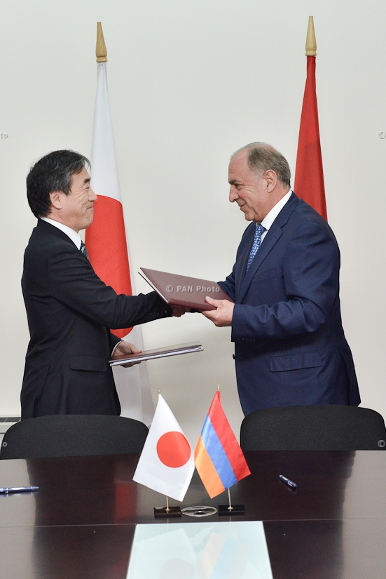 Между правительствами Армении и Японии было заключено соглашение о предоставлении гранта Министерству чрезвычайных ситуаций Армении
