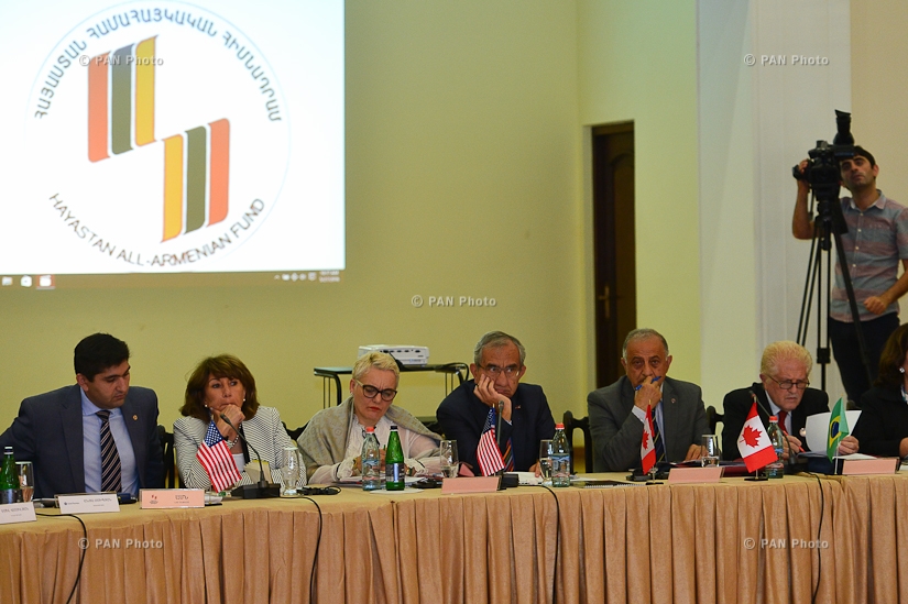 The Board of Trustees and local bodies of the Hayastan Fund held the 25th joint session