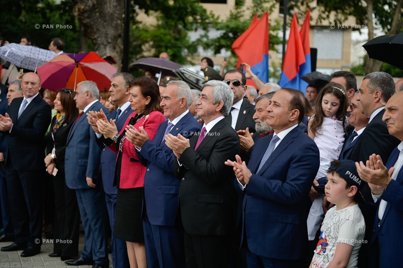 В Ереване состоялось открытие памятника национальному герою Гарегину Нжде