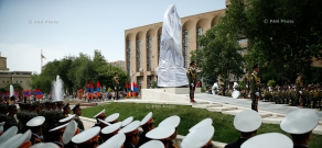 В Ереване состоялось открытие памятника национальному герою Гарегину Нжде