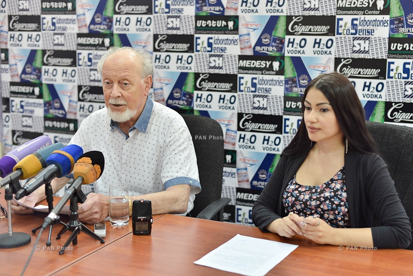 Press conference of pulmonologist Andranik Voskanyan 