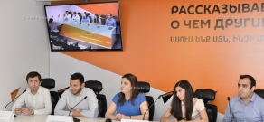 Пресс-конференция деревянно-духового фортепианного квартета имени Александра Арутюняна