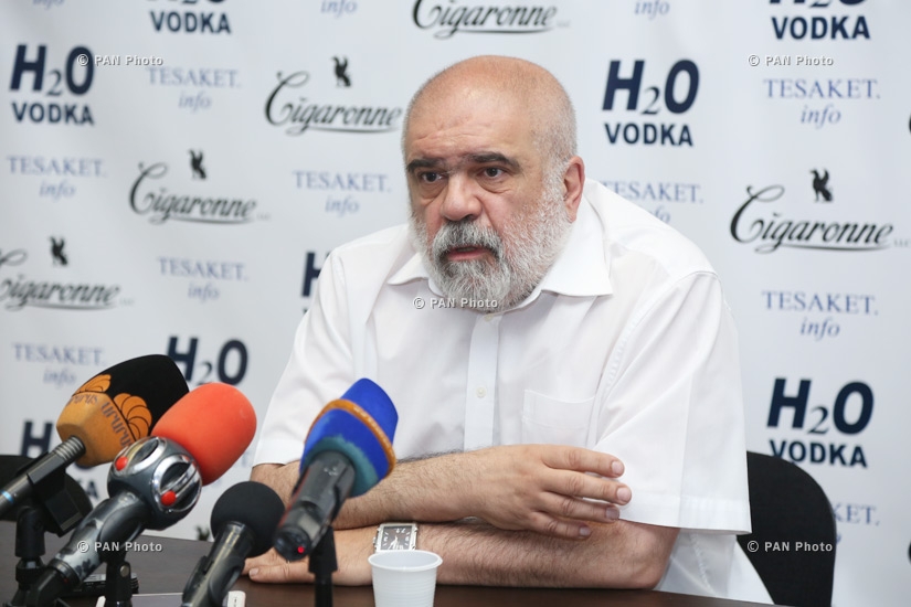 Press conference of Caucasus Institute head, political scientist Alexander Iskandaryan