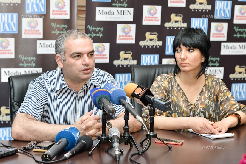 Press conference of Armenian Genocide Museum-Institute director Hayk Demoyan