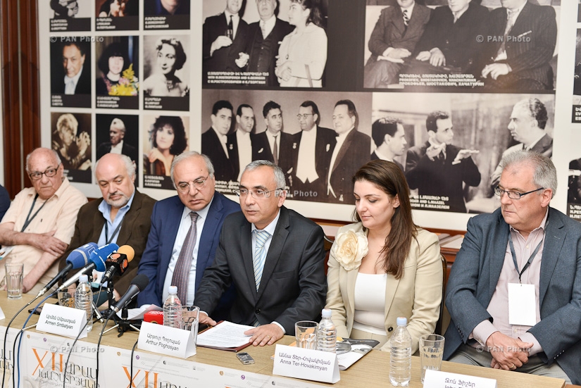 Пресс-конференция, посвященная 12-му международному конкурсу имени Арама Хачатуряна 