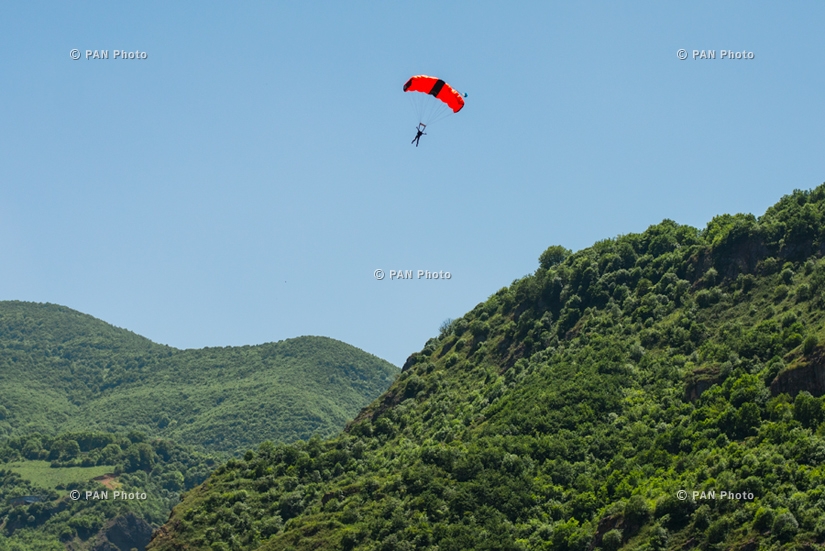 Base Jumping Fest 2016 in Wings of Tatev in Armenia