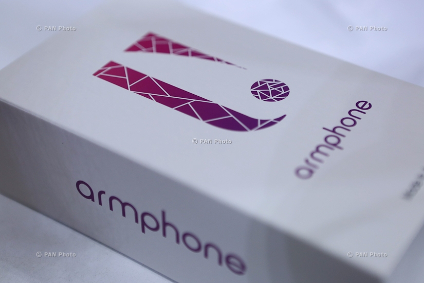 Presentation of first Armenian smartphones ArmPhone