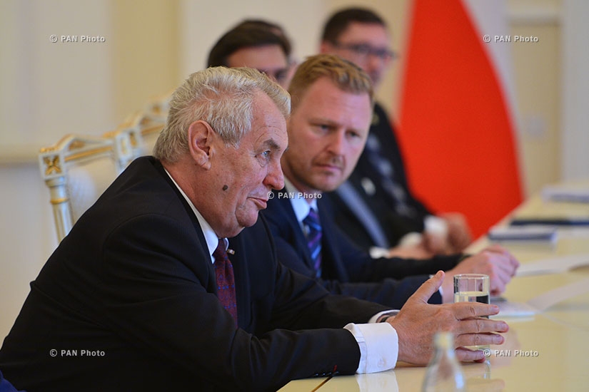 Армяно-чешские переговоры высокого уровня в резиденции президента РА 