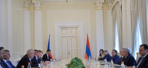 Армяно-чешские переговоры высокого уровня в резиденции президента РА 