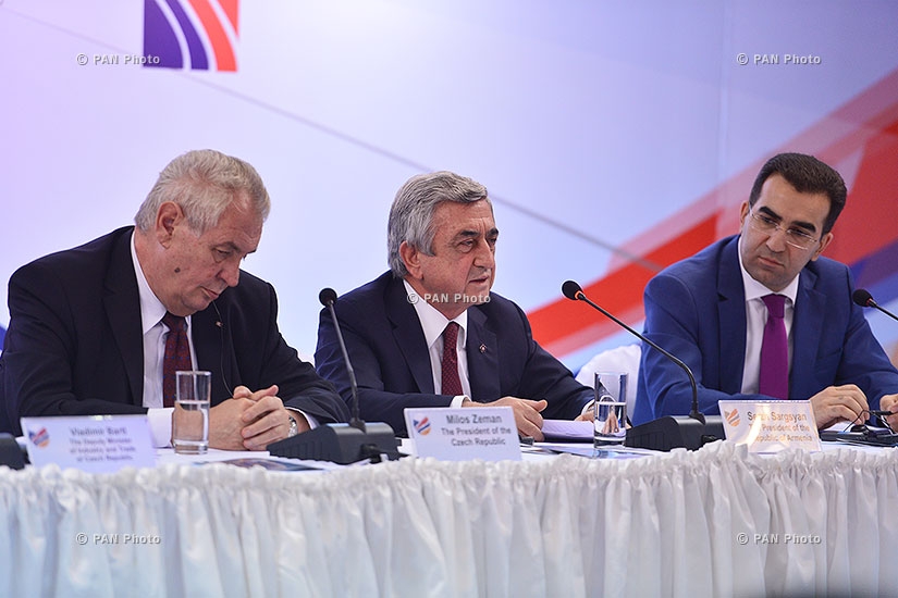 Opening of the Armenian-Czech Business Forum