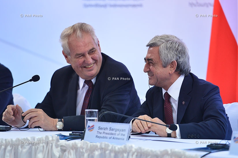 Церемония открытия армяно-чешского бизнес-форума  