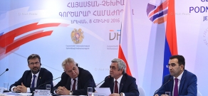 Церемония открытия армяно-чешского бизнес-форума  