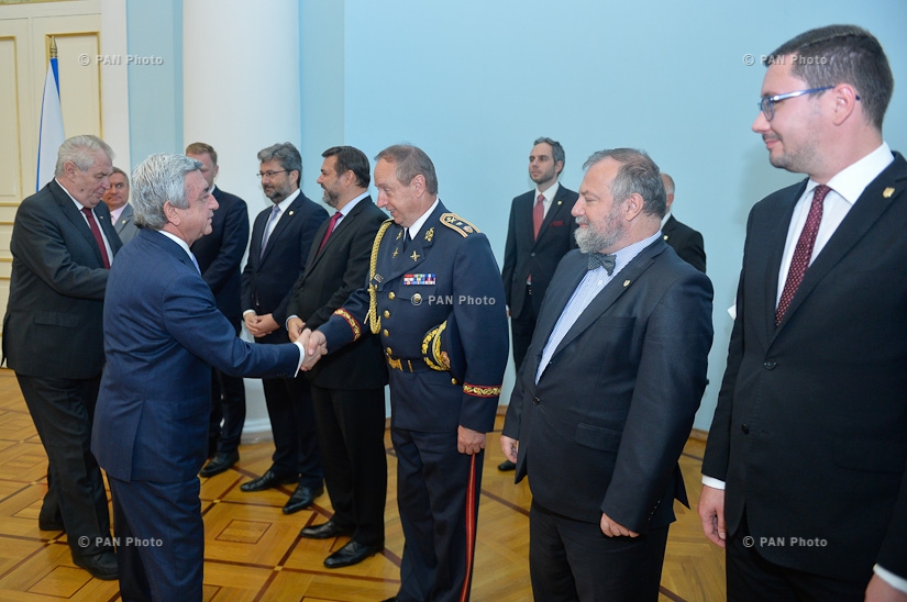 Official farewell ceremony of the President of Czech Republic Miloš Zeman