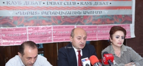 Пресс-конференция Вардана Бостанджяна, Степана Сафаряна и Рубена Меграбяна