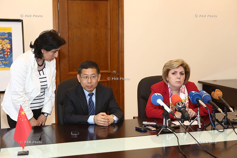 Armenia, China sign agreement on 4-year cultural project
