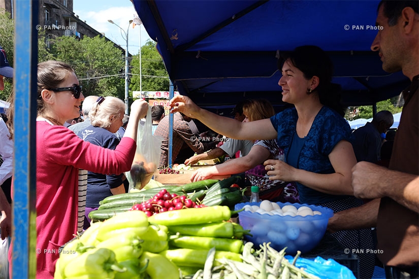  Agricultural products fair reopens in Yerevan