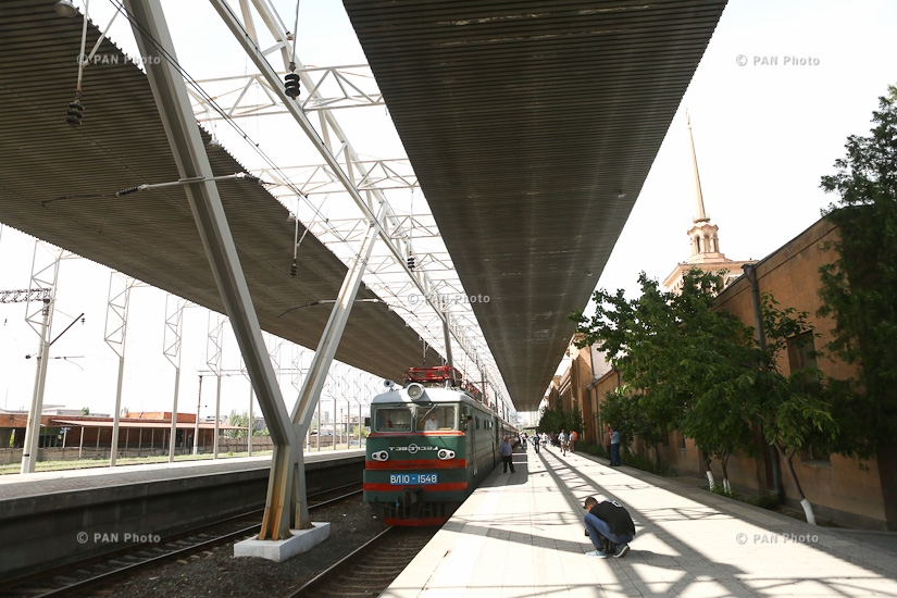 Yerevan-Batumi-Yerevan train route starts first trip in 2016