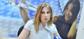 Пресс-конференция депутата от парламентской фракции «Наследие» Заруи Постанджян