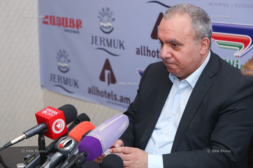 Press conference of MP, Freedom Party Chairman Hrant Bagratyan