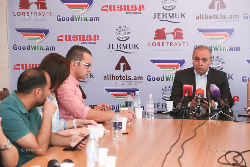 Press conference of MP, Freedom Party Chairman Hrant Bagratyan