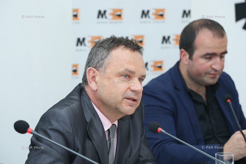 Пресс-конференция посла Франции в Армении Жан-Франсуа Шарпантье