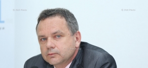 Пресс-конференция посла Франции в Армении Жан-Франсуа Шарпантье