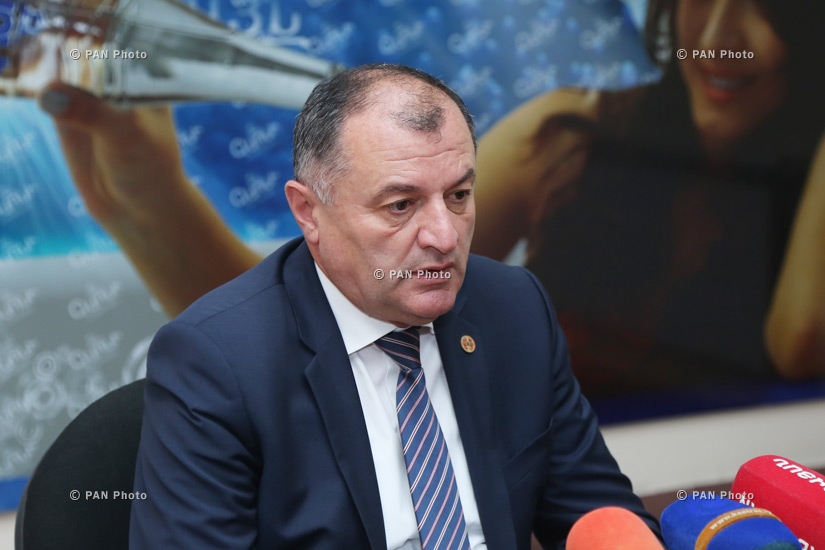 Press conference of RPA faction Secretary Gagik Melikyan