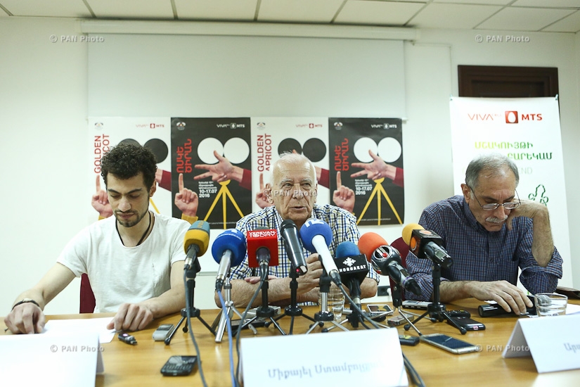 Пресс-конференция, посвященная 13-ому международному ереванскому кинофестивалю «Золотой абрикос»